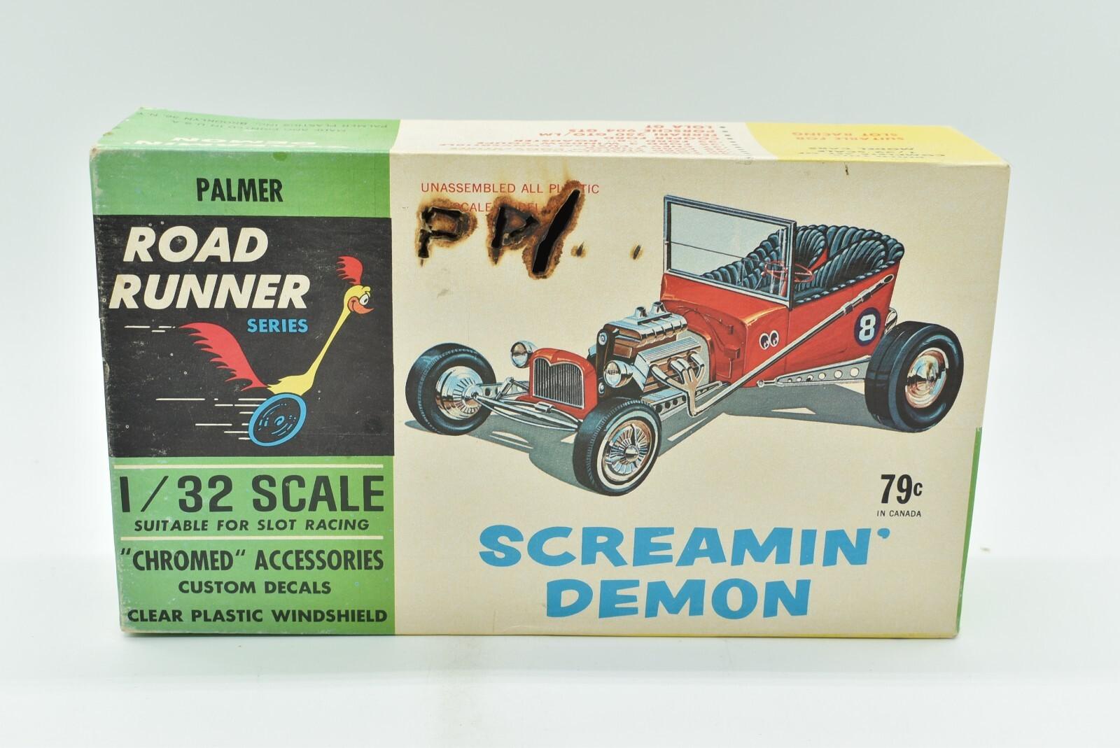Palmer Model Kit - SCREAMIN' DEMON, Road Runner Series, BOX ONLY, 1/32, Kit #409