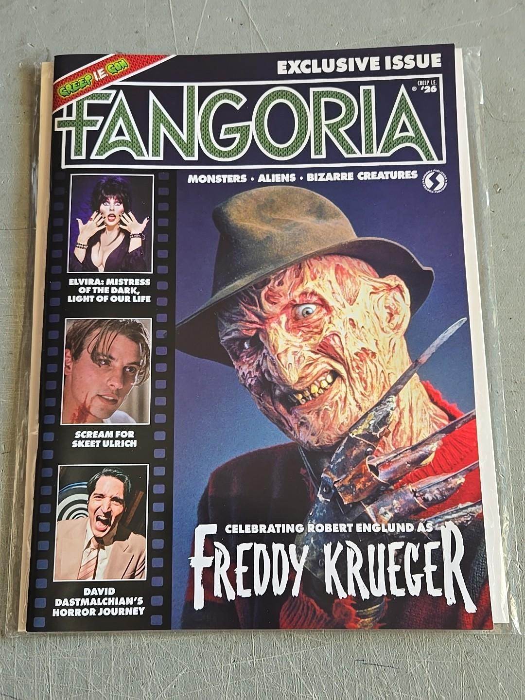 Fangoria (EXCLUSIVE CREEP I.E.) ISSUE NIGHTMARE ON ELM STREET 