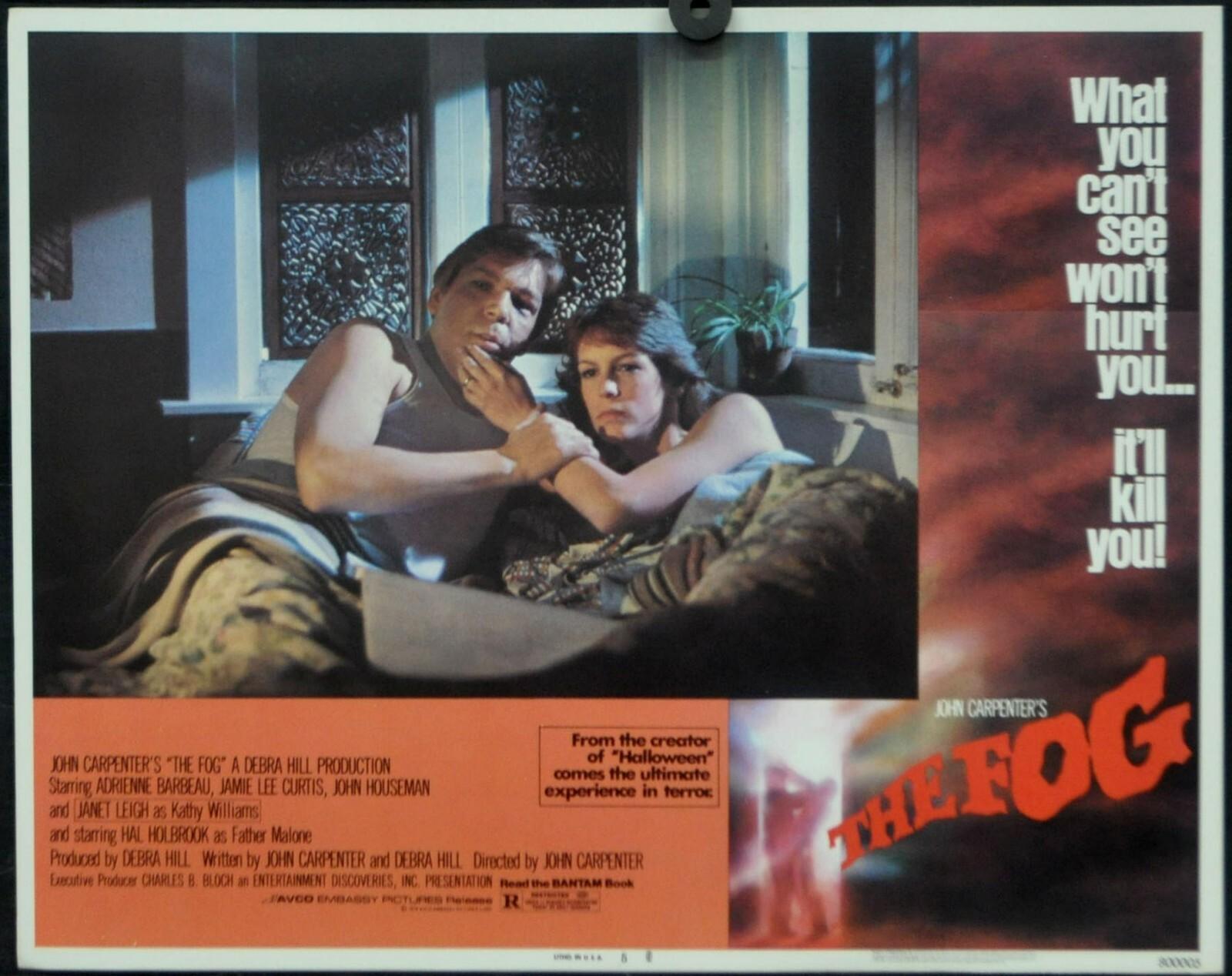 THE FOG 1980 ORIGINAL 11X14 LOBBY CARD #5 JAMIE LEE CURTIS JOHN CARPENTER