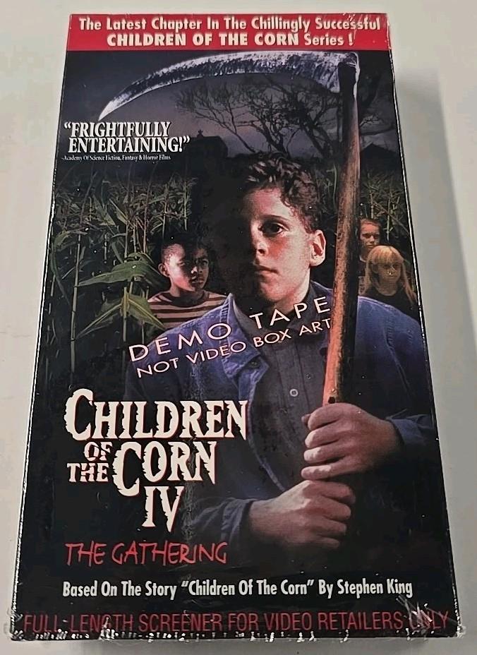 Stephen King’s Children of the Corn 4 IV VHS 1996 Horror Demo Tape Screener Rare
