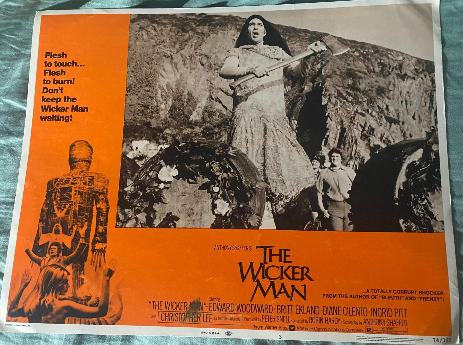 The Wicker Man 1974 lobby card