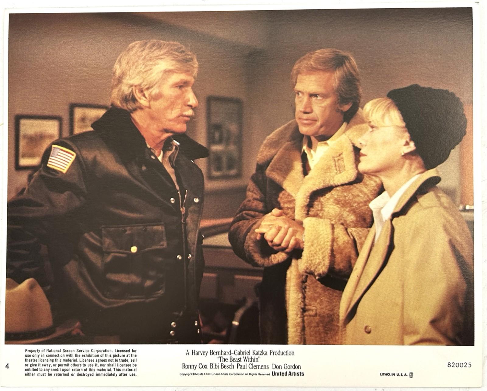 1982 THE BEAST WITHIN Original Movie Promo Still/Press Photo 8"x 10"