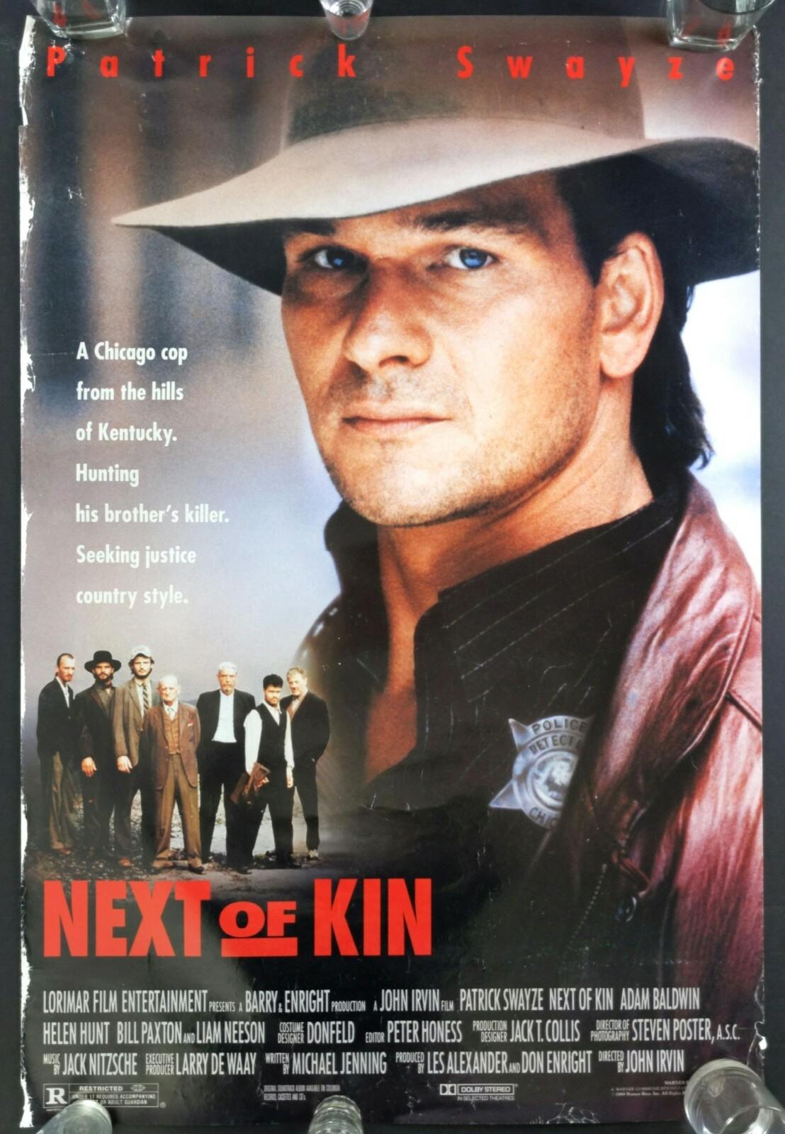 Next of Kin 1989 Original One Sheet Movie Theater Poster 27x40 Rolled in Sleeve
