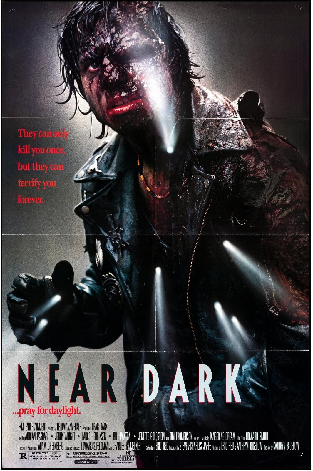 1987 Near Dark Original Movie Poster 27x41 Horror Cult Vampire Paxton Bigelow