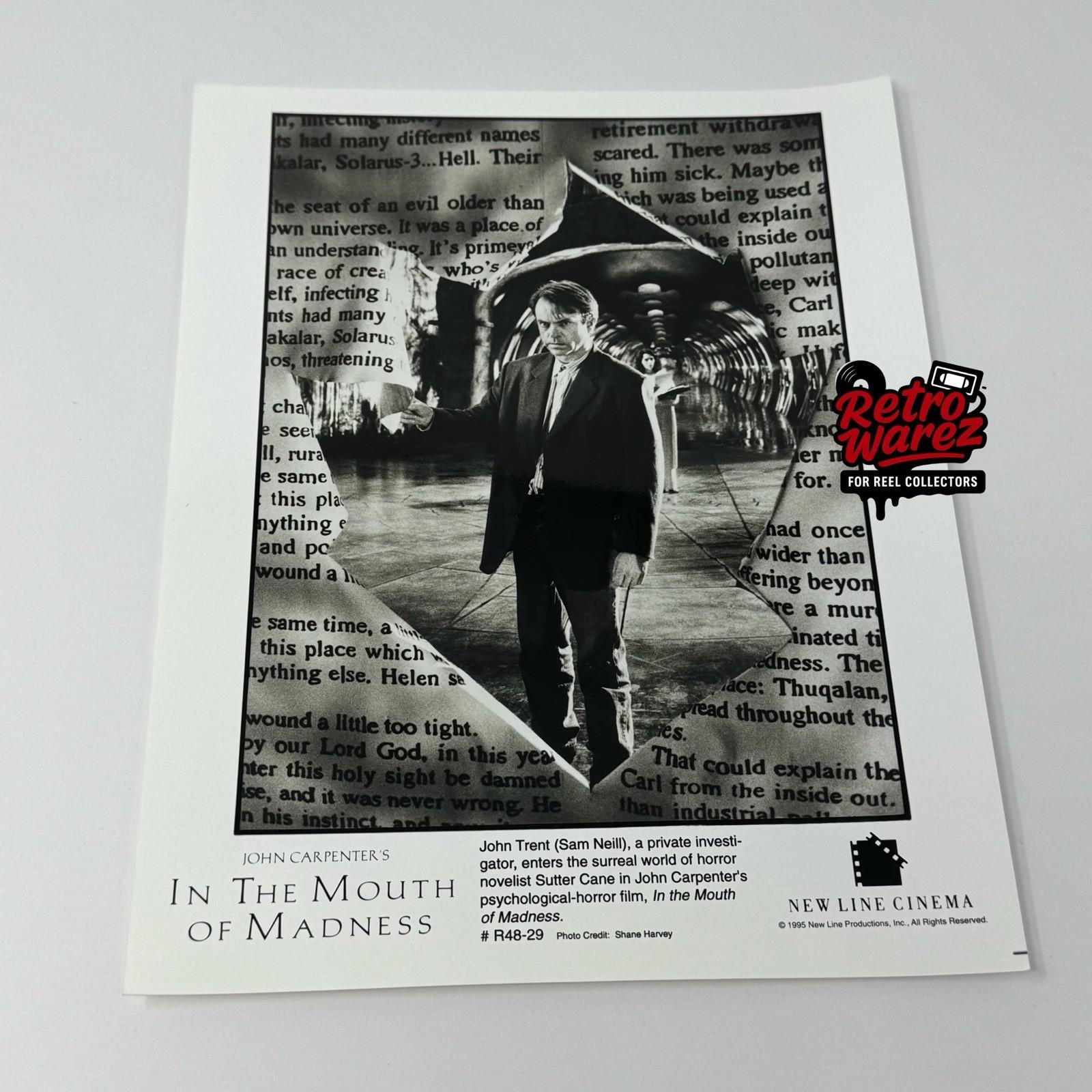 In The Mouth Of Madness 1995 Movie Promo Press Photo 8x10” Sam Neil Horror