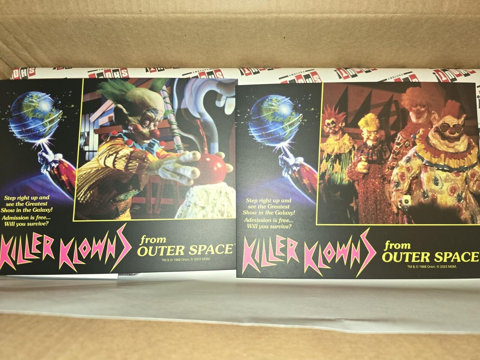 Killer Klowns From Outer Space Lobby Cards