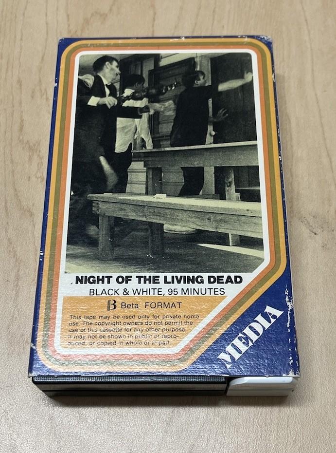 Night Of The Living Dead Original Betamax Film George A. Romero First Issue 1978