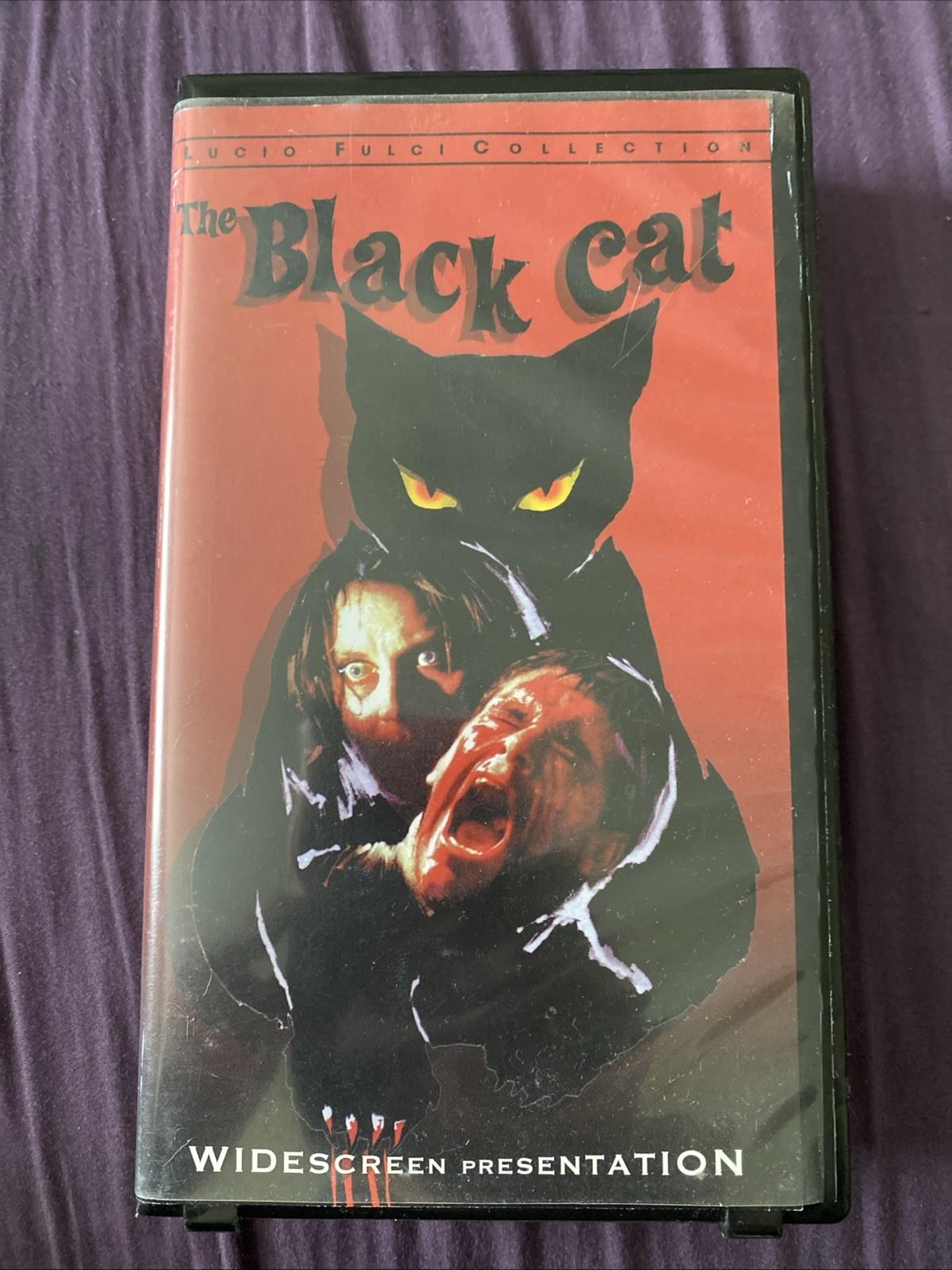 The Black Cat VHS Lucio Fulci Collection  1981 Rare