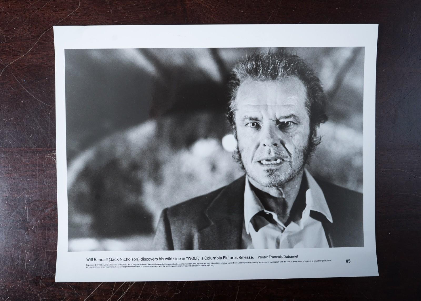 "Wolf" (1994) movie press kit photo - Jack Nicholson