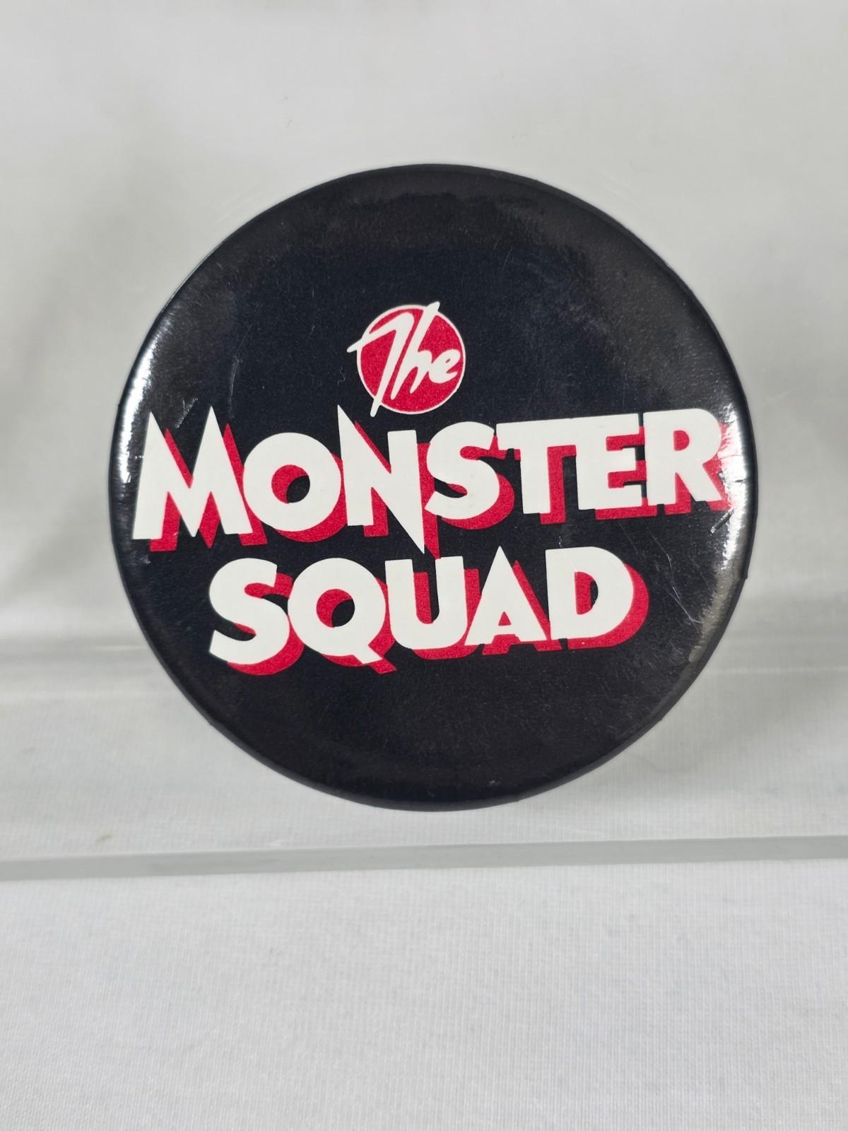The Monster Squad Vintage Movie Promo Button 1987 - 2 1/4" Pin Pinback