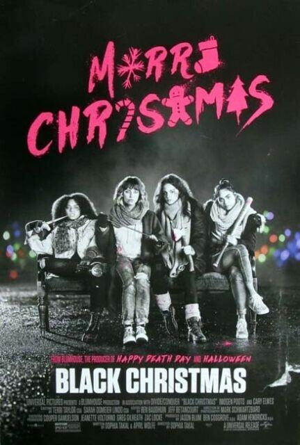 Black Christmas 27x40 Original D/S Movie POSTER, Double Sided, Rolled.