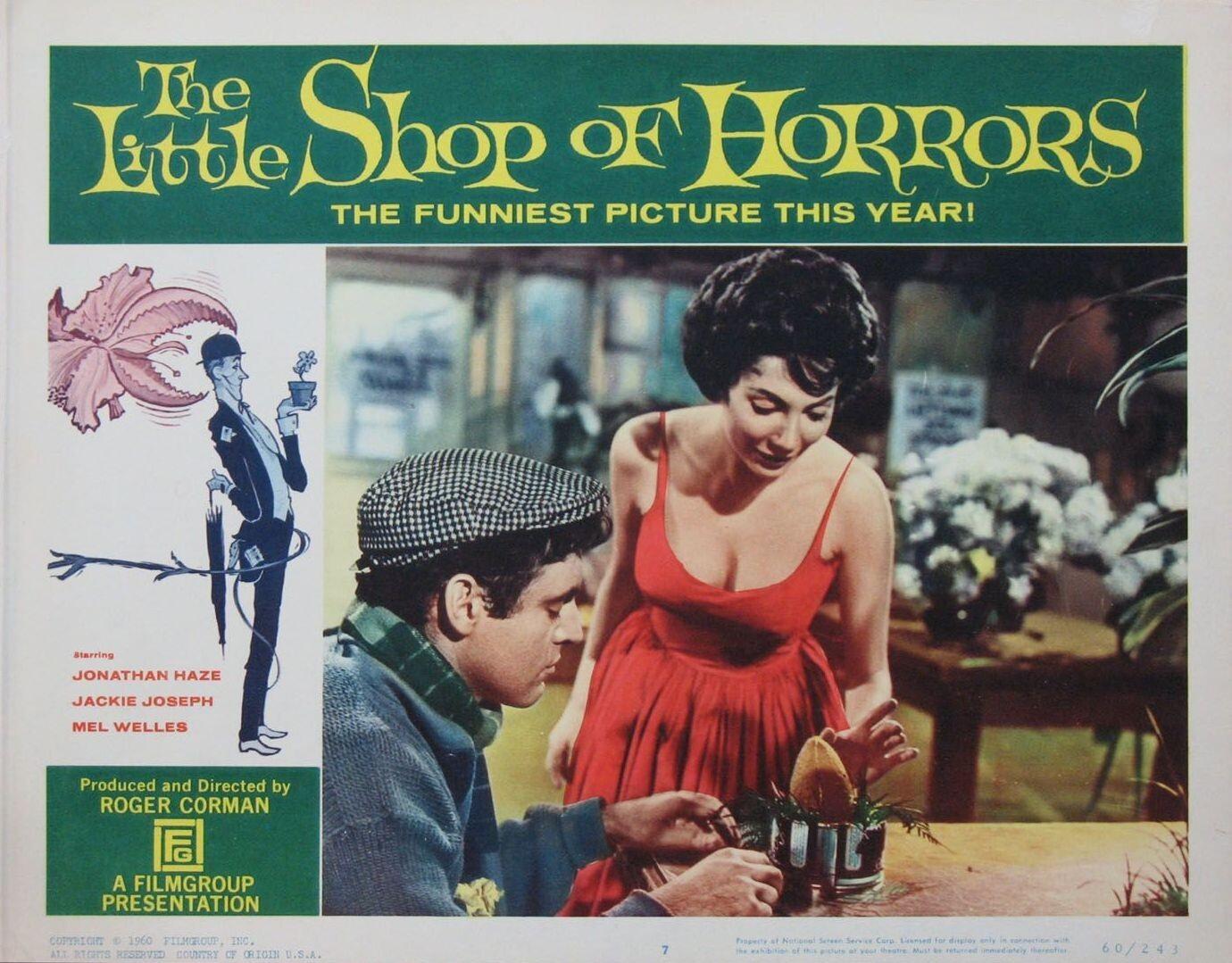 The Little Shop Of Horrors Re-Print Lobby Card  Photo w/ Free Top Loader