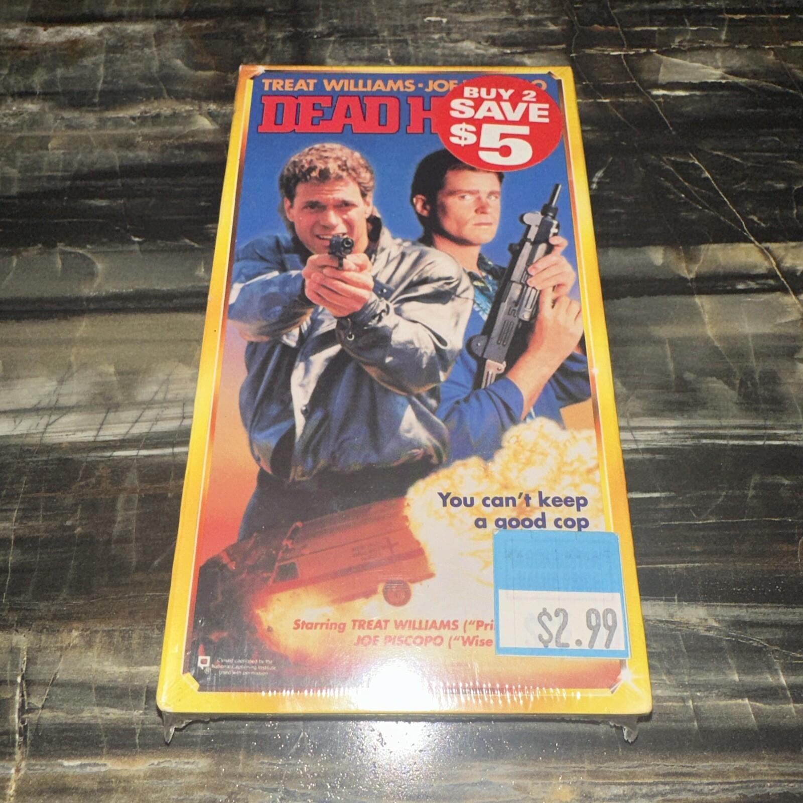 Dead Heat 1988 VHS Treat Williams Joe Piscopo Sealed in Shrink Wrap