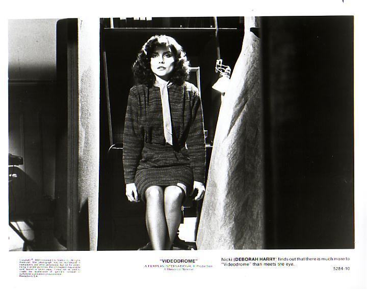 VIDEODROME DEBBIE HARRY 1983 PROMO 8x10 STILL FN