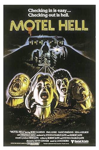 MOTEL HELL ORIGINAL 27X41 ROLLED RARE STYLE B MOVIE POSTER 1980 RORY CALHOUN