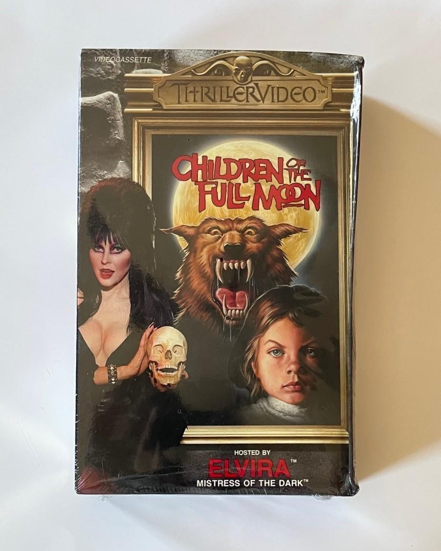 CHILDREN OF THE FULL MOON 1980 Factory Sealed Betamax IVE Big Box Thriller Video
