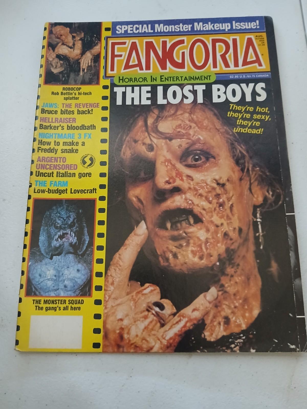 FANGORIA #66 Lost Boys Jaws Hellraiser RARE