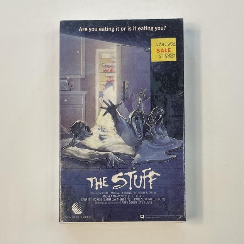 THE STUFF (1985) Sealed Betamax New World Watermarks Horror Sci Fi Body Horror