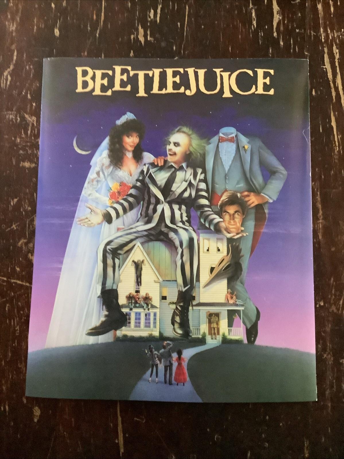 Beetlejuice Mini Poster Press Kit Promo