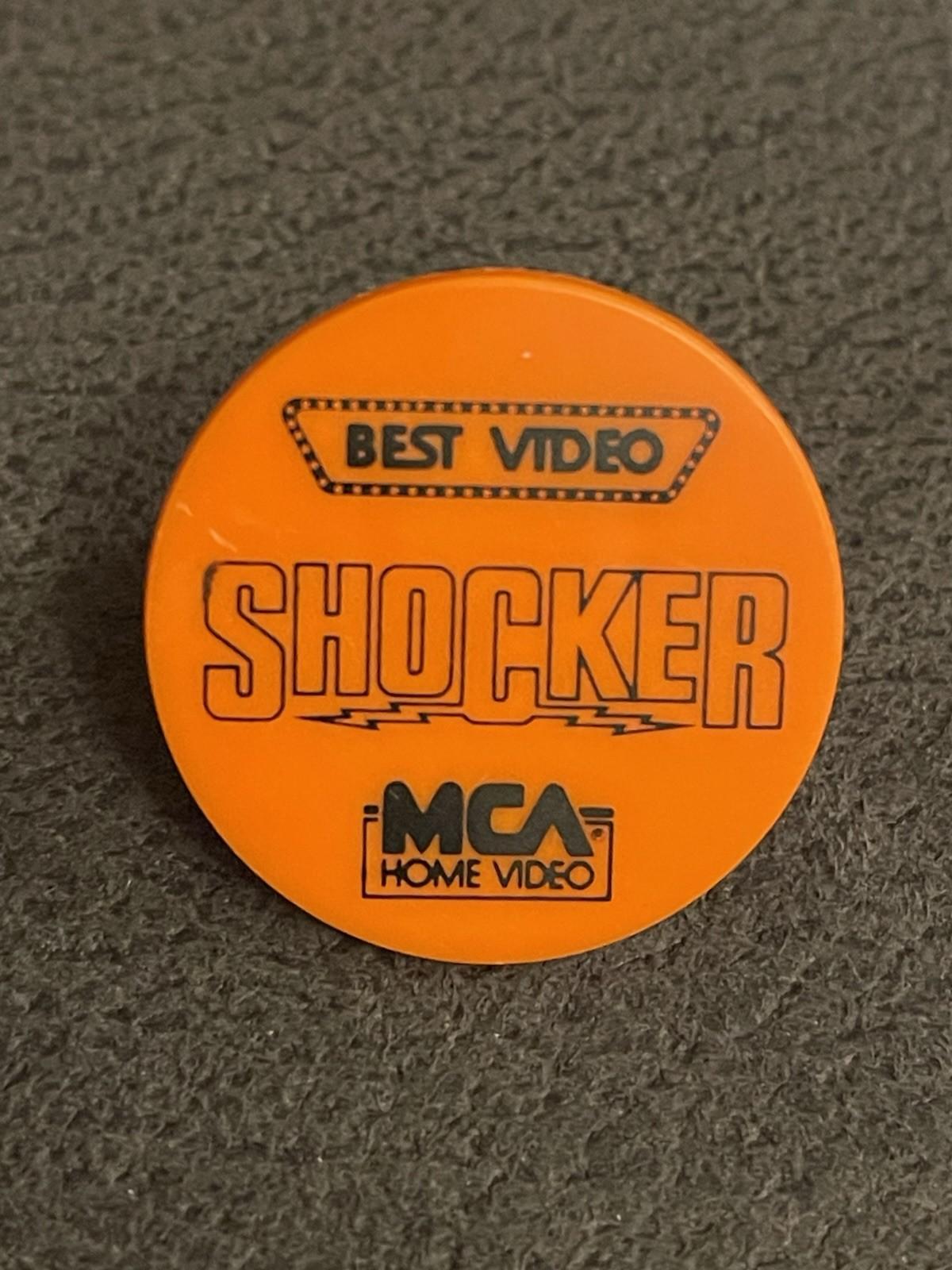 VINTAGE 1989 SHOCKER MOVIE PROMO OUTLET COVER - WES CRAVEN HORROR FILM VHS VIDEO