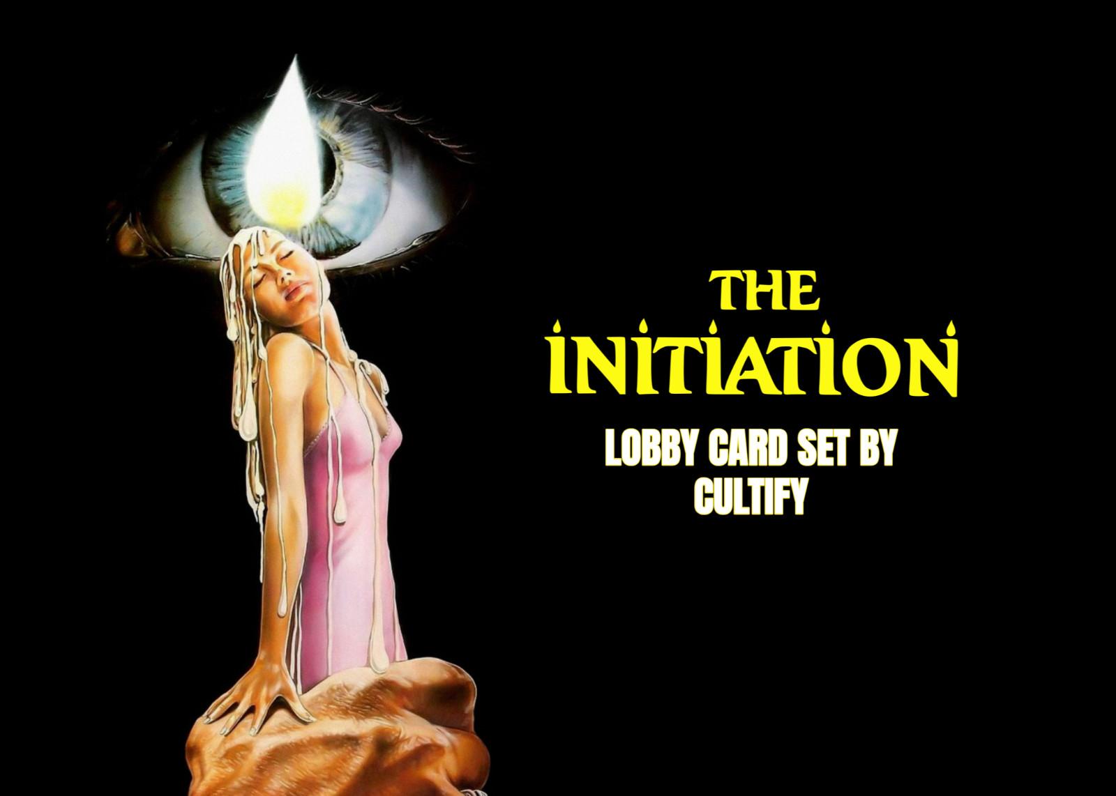 The Initiation 1984 Lobby Card Set Of 16 5x7