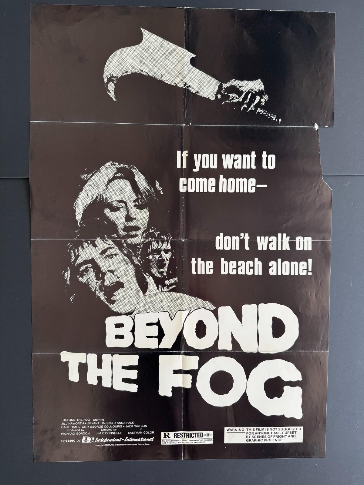 Beyond the Fog Original One Sheet Movie Poster 27" x 41" (1980)