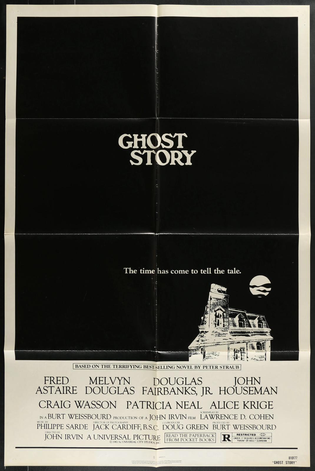 Ghost Story (1981) Original Movie Poster Folded 27x41