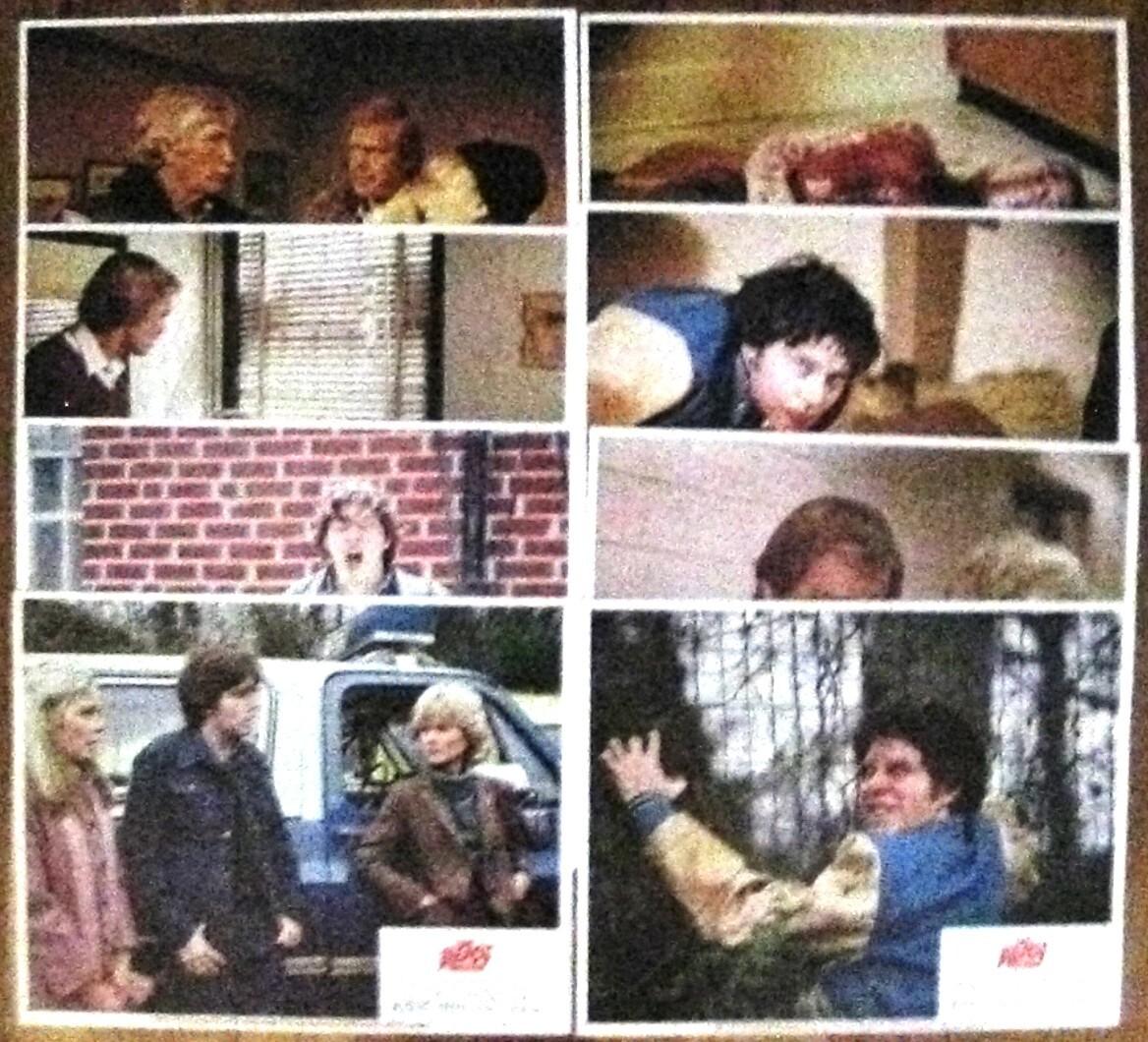 THE BEAST WITHIN LOBBY CARD SET (1982) 1980'S HORROR, RONNY COX, BIBI BESCH