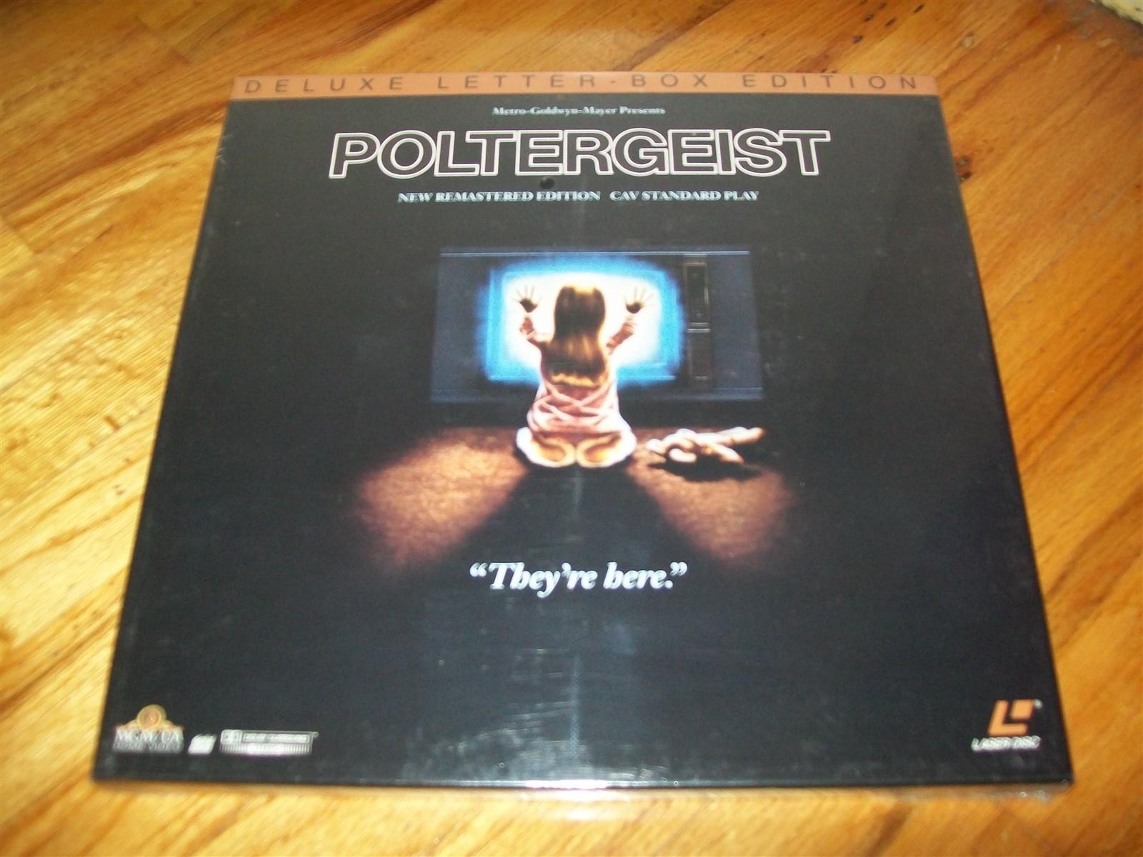 POLTERGEIST 3-Laserdisc LD BOXED SET WIDESCREEN FORMAT BRAND NEW SEALED RARE!