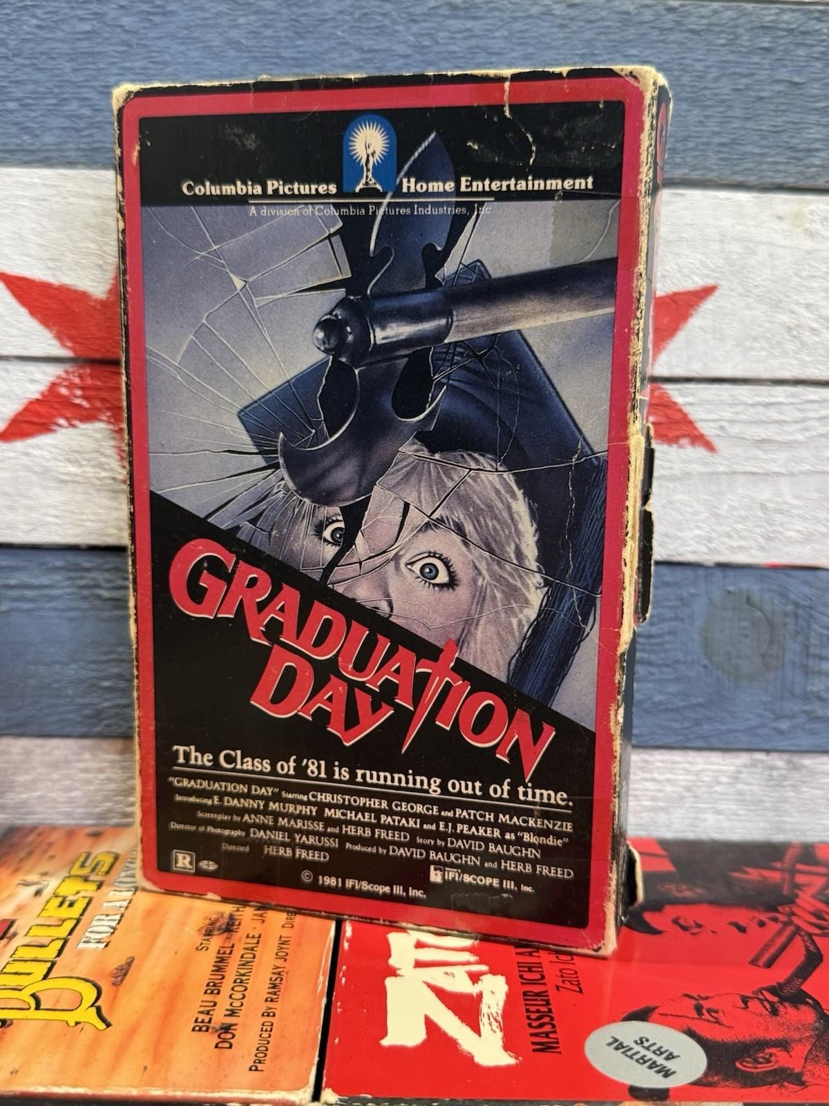 Graduation Day (BETA, 1982, Columbia Gatefold) Christopher George