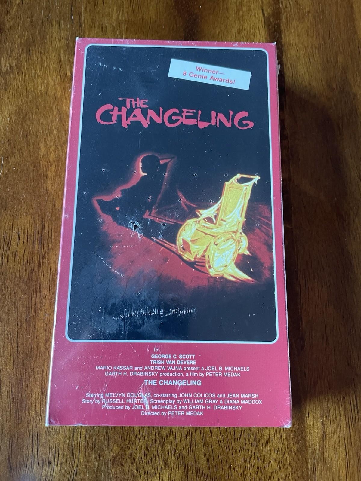 The Changeling (1980) VHS - HBO Release. George C. Scott. Horror-Mystery Sealed
