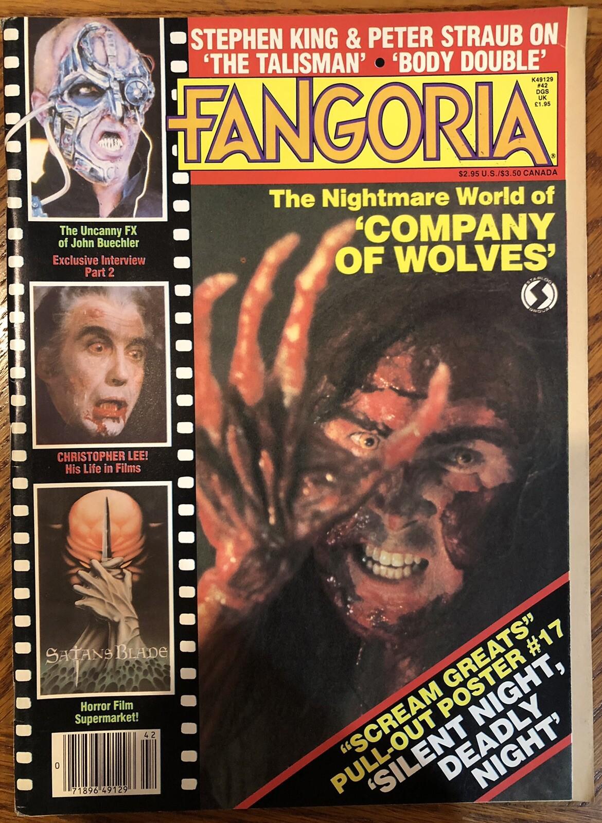 FANGORIA #42 (“Company Of Wolves” Cover)