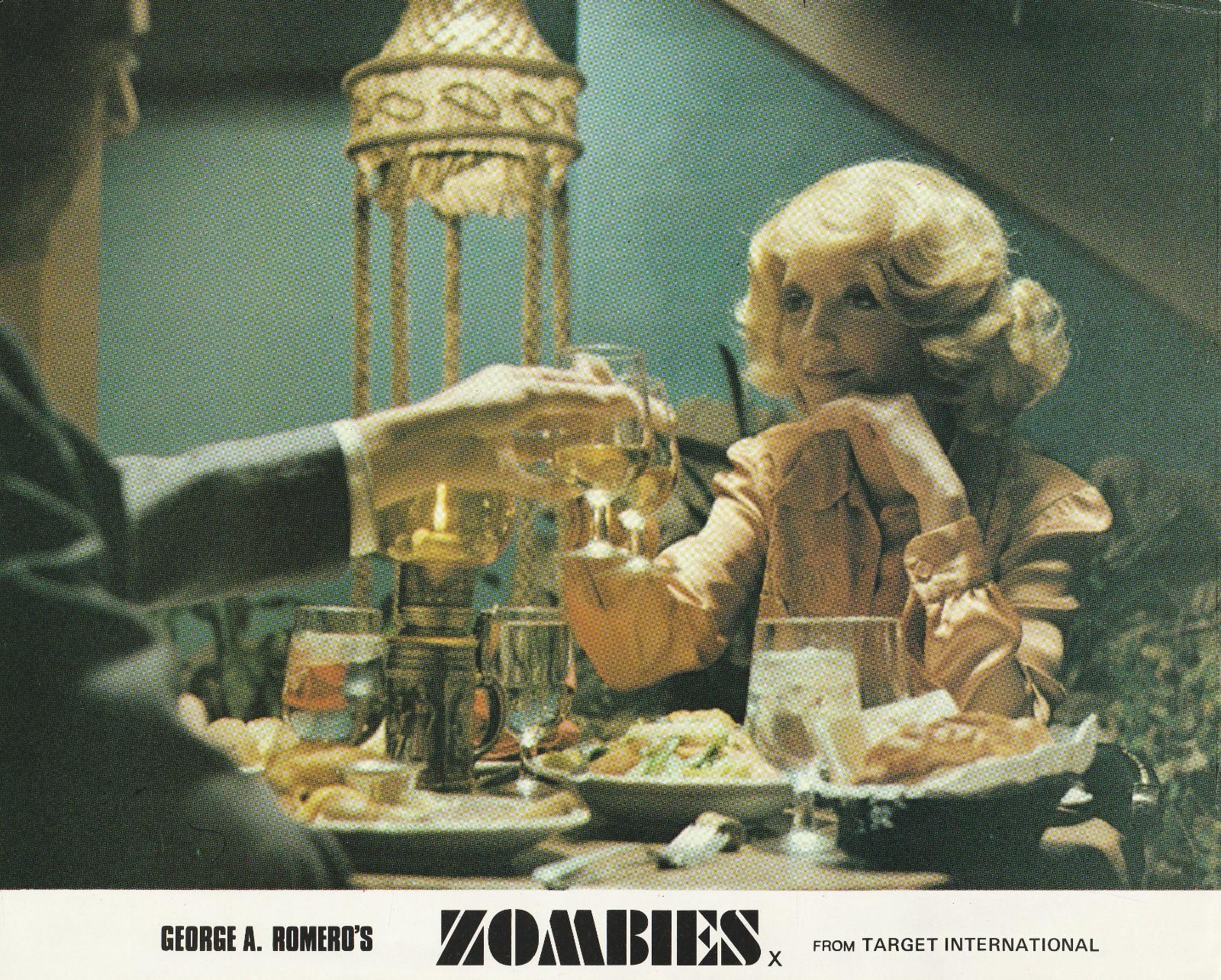 ZOMBIES DAWN OF THE DEAD BRITISH LOBBY CARD 1978