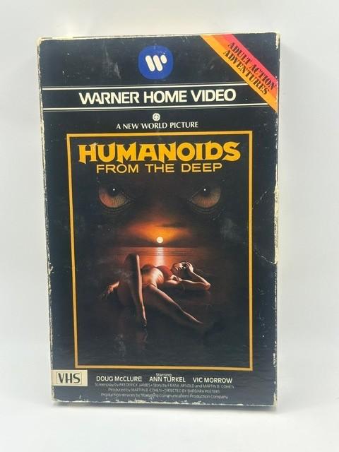 Humanoids From The Deep 1980 Rare VHS Big Box Warner Home Video NW4002
