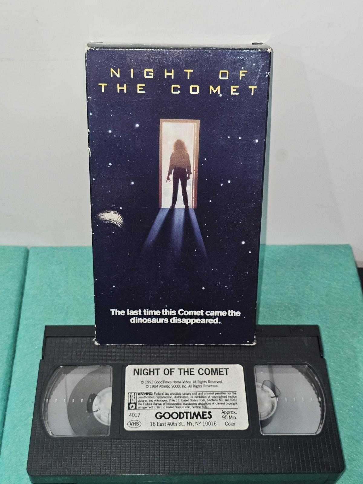 Night of the Comet (1984) - Goodtimes VHS Release - Play Tested And Working HTF