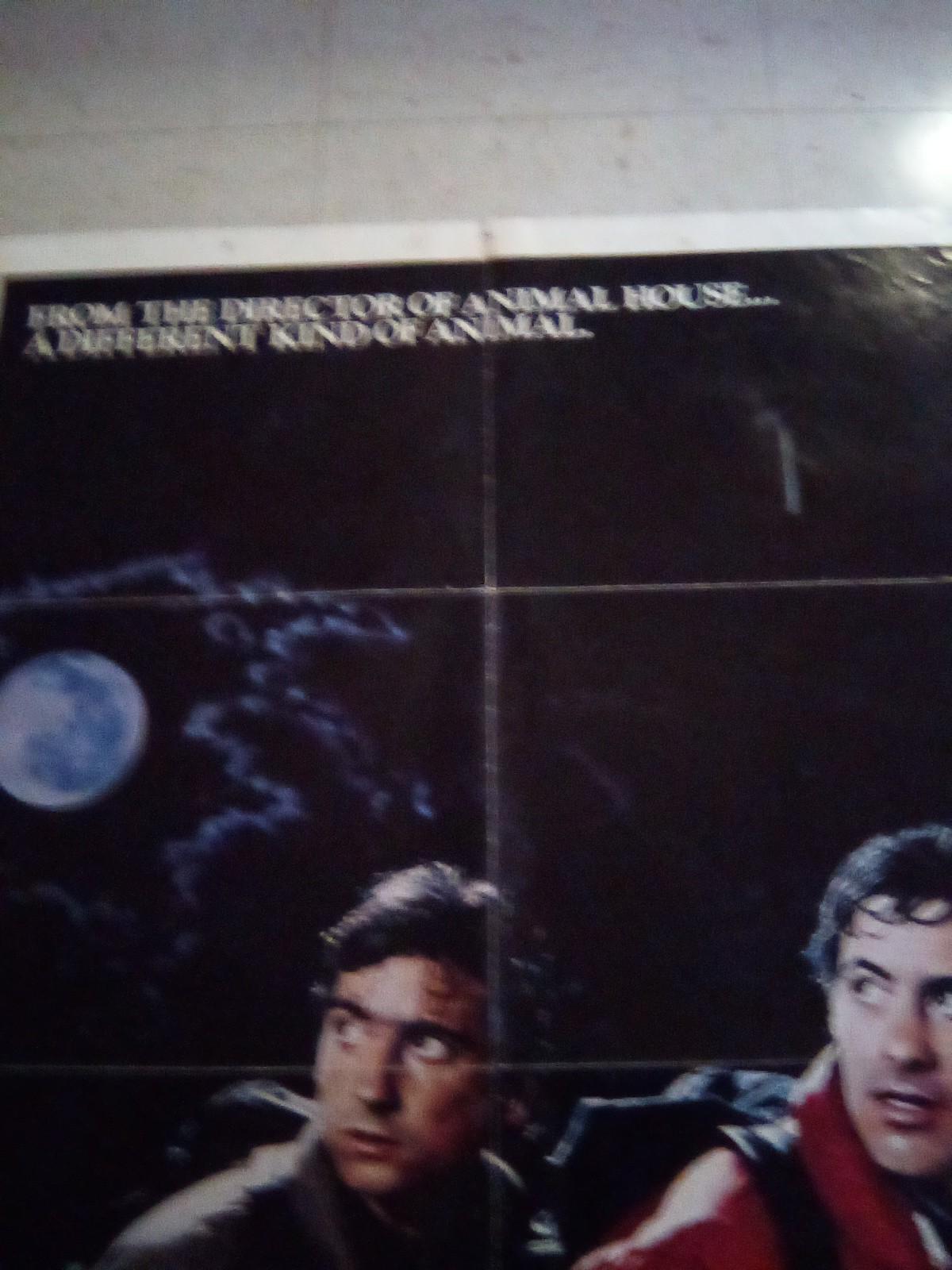 ~ An American Werewolf in London ~ original 1981 one-sheet movie poster 27x41 VG