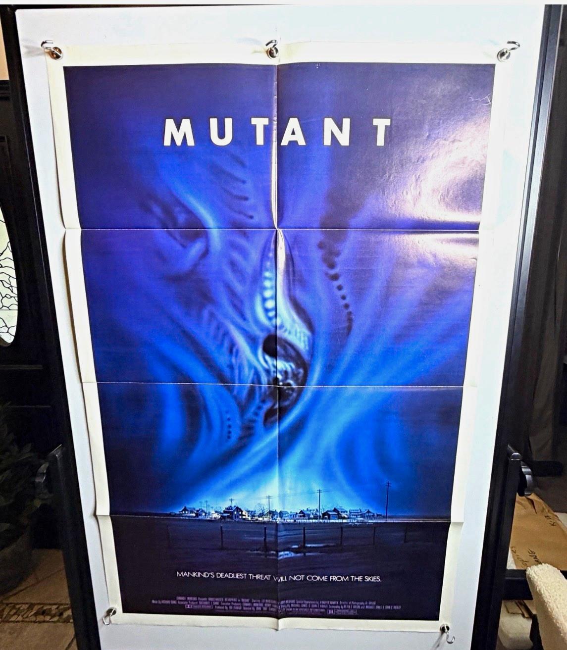 Mutant (1984) Original Vintage Movie Poster 27x41 Night Shadows Horror(#143)
