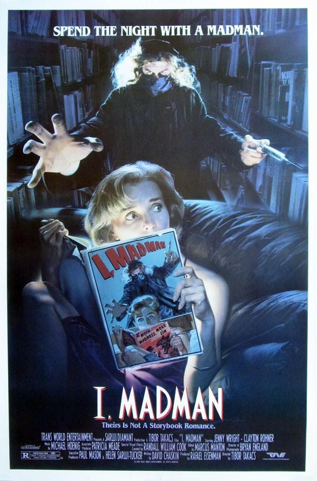 I MADMAN original 27x41 rolled movie poster 1989 LAST ONE - (th71)