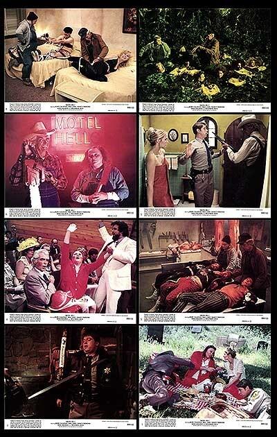 MOTEL HELL original 1980 color photo lobby set RORY CALHOUN
