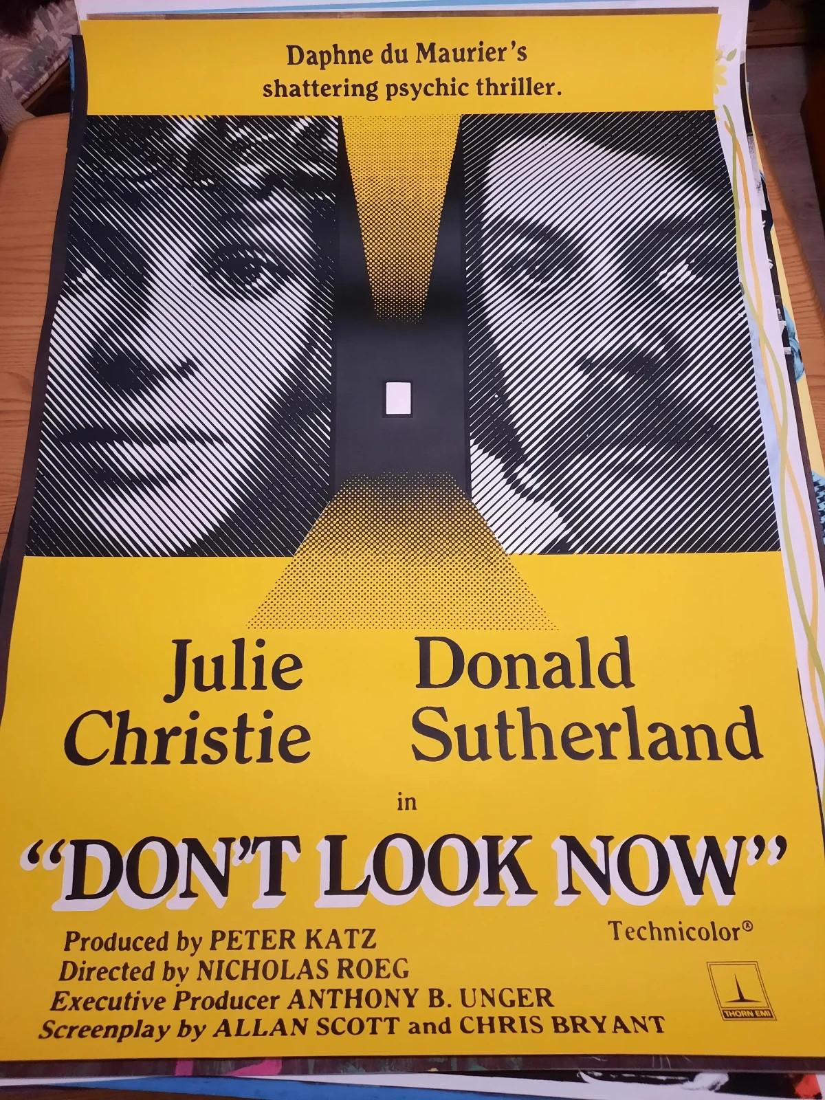 Don't Look Now Original Film Poster 1973
