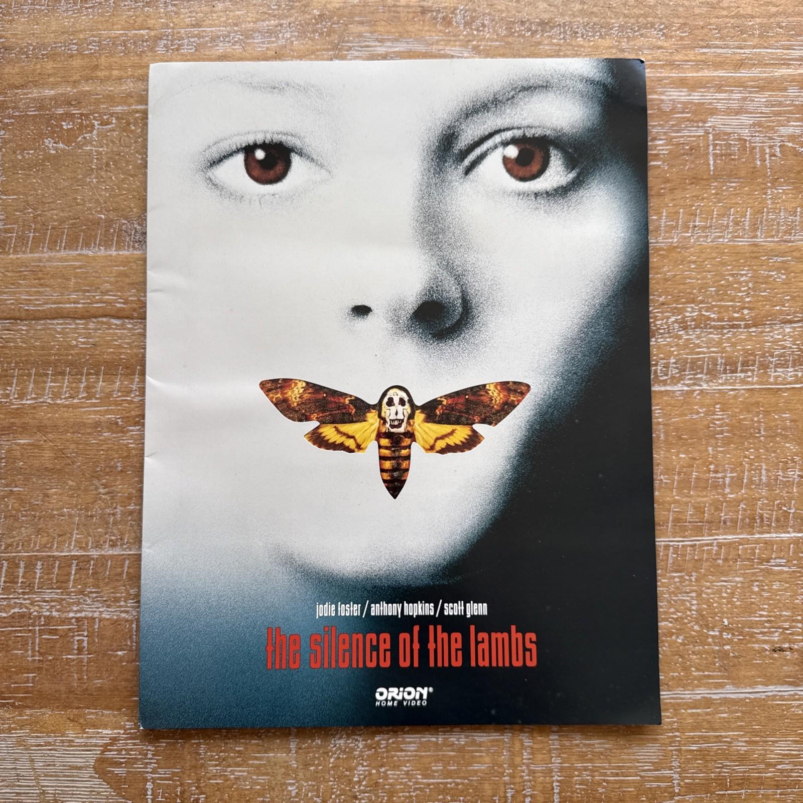 The Silence Of The Lambs Original Dealer Press Kit (1991 Orion Home Video)