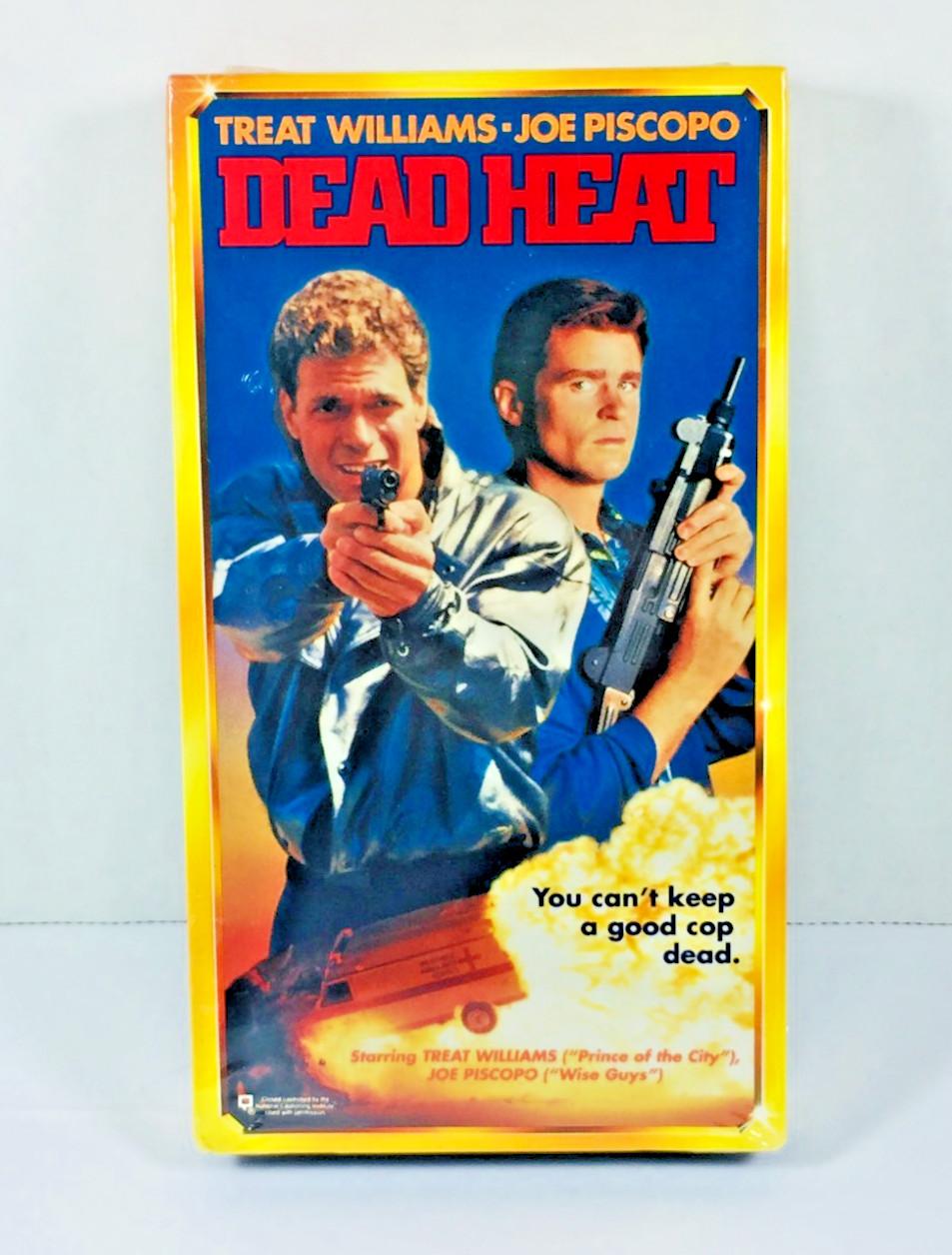 DEAD HEAT (1990) VHS TAPE (NEW) FACTORY SEALED VTG ZOMBIE COP CULT FILM OOP+++