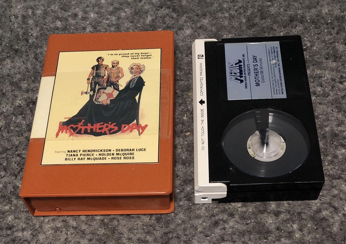 MOTHER'S DAY BETA BETAMAX Tape 1984 Horror Nancy Hendrickson, Deborah Luce
