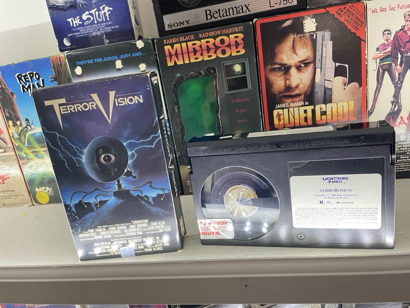 Terrorvision (1985) Beta Tape Not Vhs