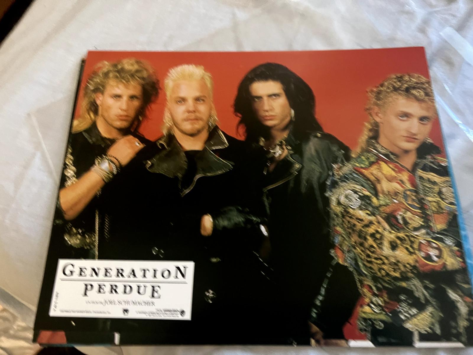 The Lost Boys (1987) 8X10 French Lobby Cards Generation Perdue with Envelope 