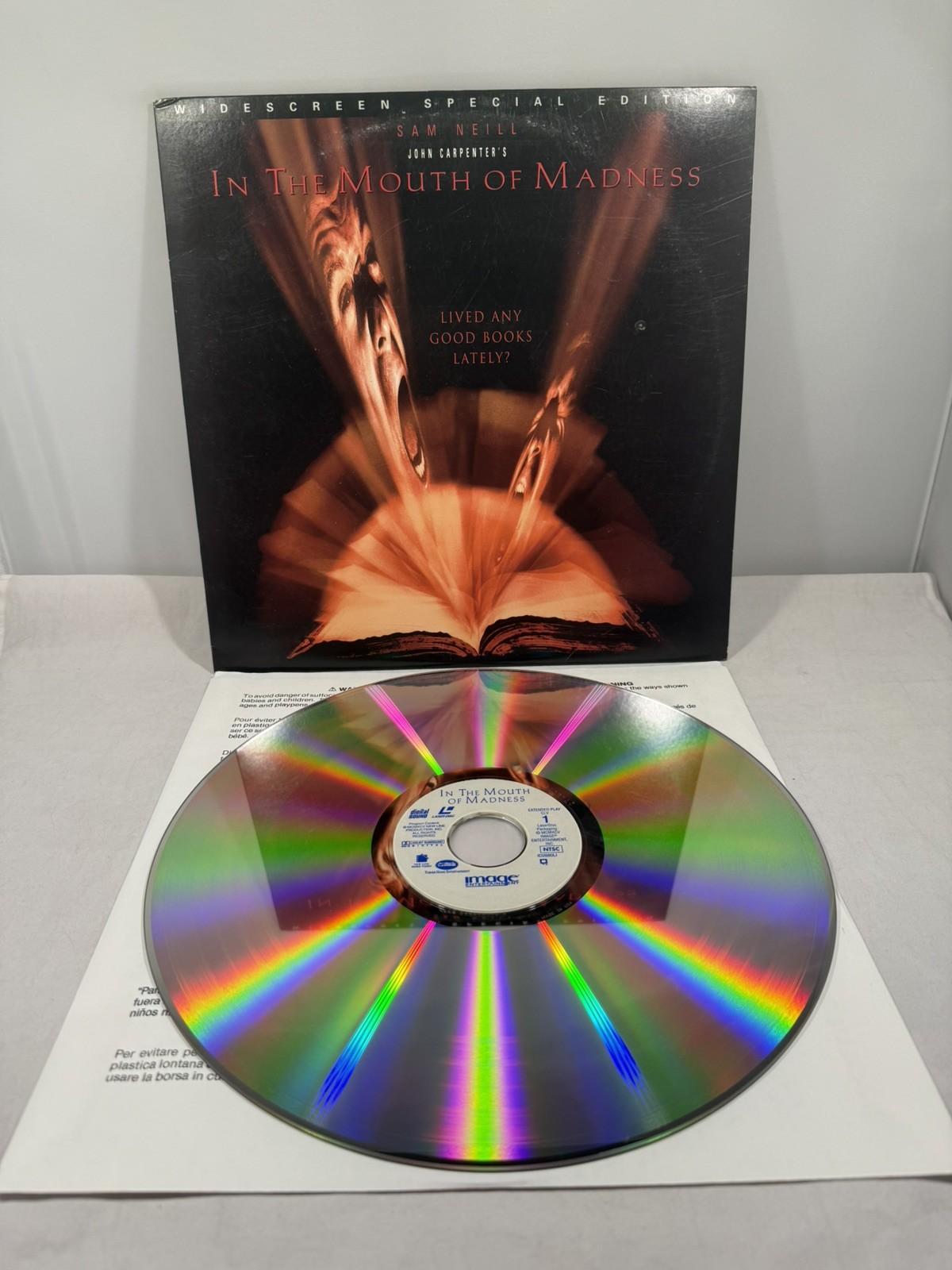 In the Mouth of Madness (Laserdisc) Widescreen Special Edition, Sam Neill, 1995