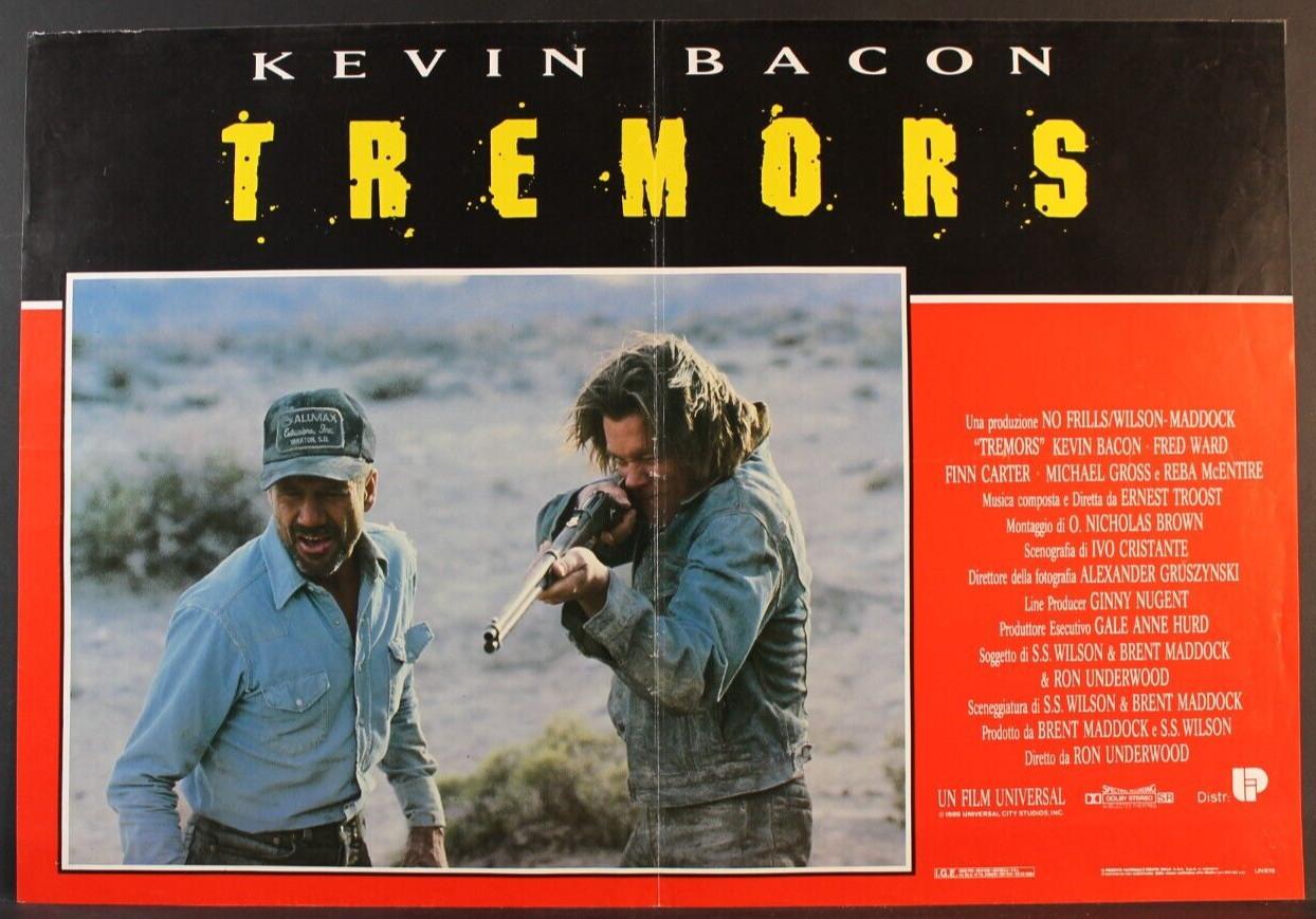 TREMORS - Underwood - Bacon, Ward - FOTOBUSTA ORIGINALE 1990