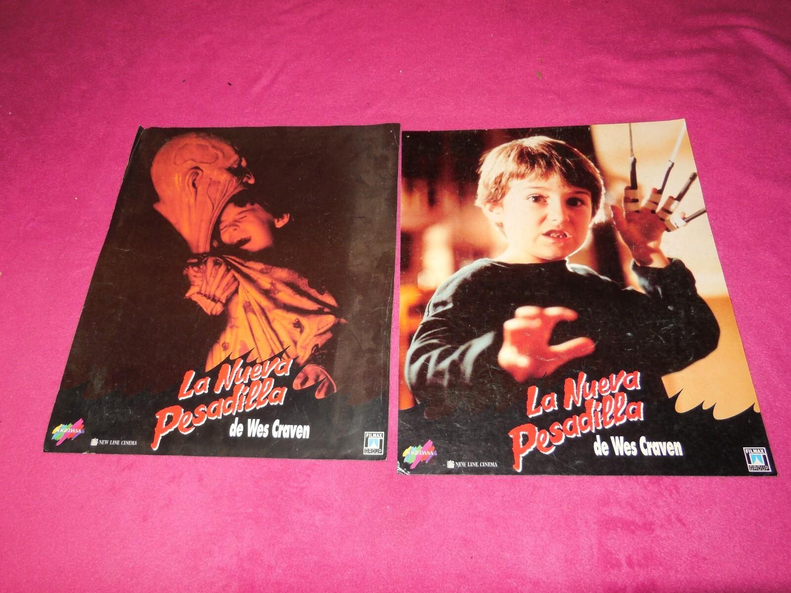 1B Nightmare on Elm Street Spanish  Lobby Cards-11x14 La Nueva Pesadilla