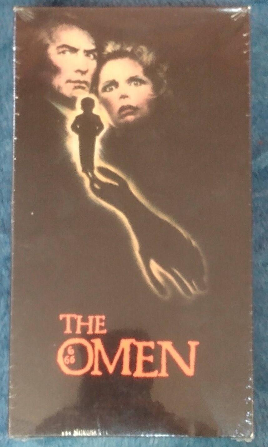 Vintage The Omen VHS Factory Sealed Fox watermarks Original Horror Film Free s/h