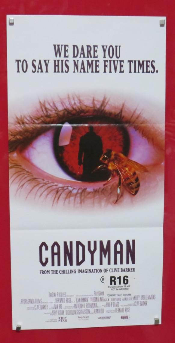 CANDYMAN ORIGINAL 1992 CINEMA DAYBILL FILM MOVIE POSTER Tony Todd HORROR RARE